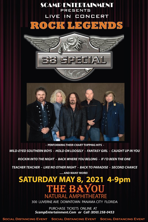 Scamp Entertainment Presents 38 Special Live In Concert
